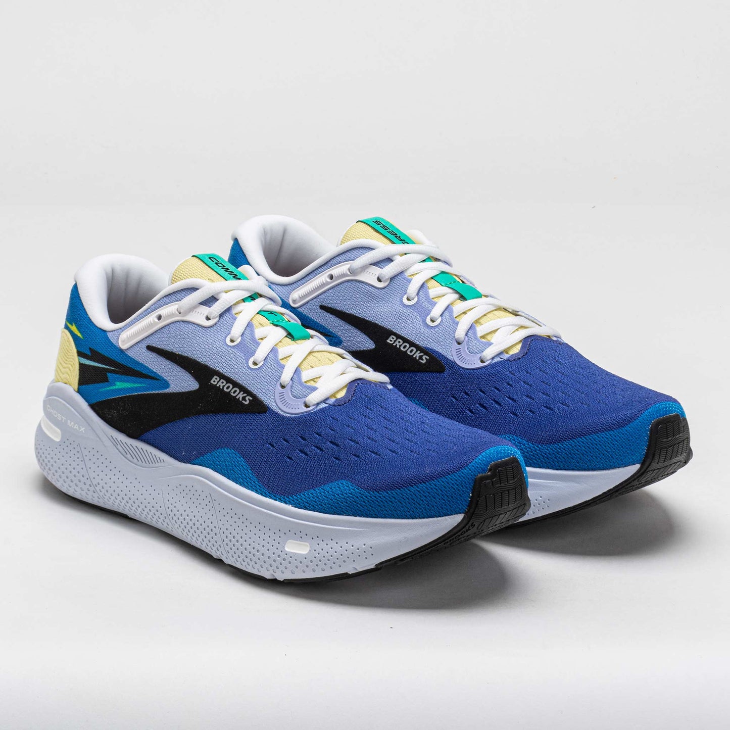 Brooks Ghost Max Men's  Damon Brown Collection Blue/Yellow/Black