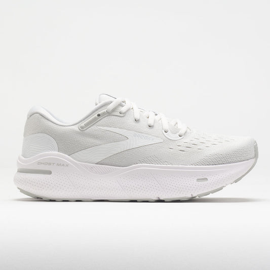 Brooks Ghost Max Men's  White/Oyster/Metallic Silver