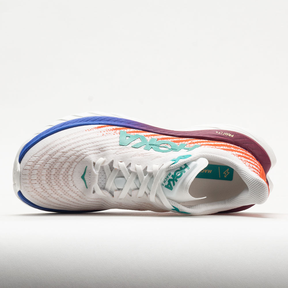 HOKA Mach 5 Men's  White/Flame