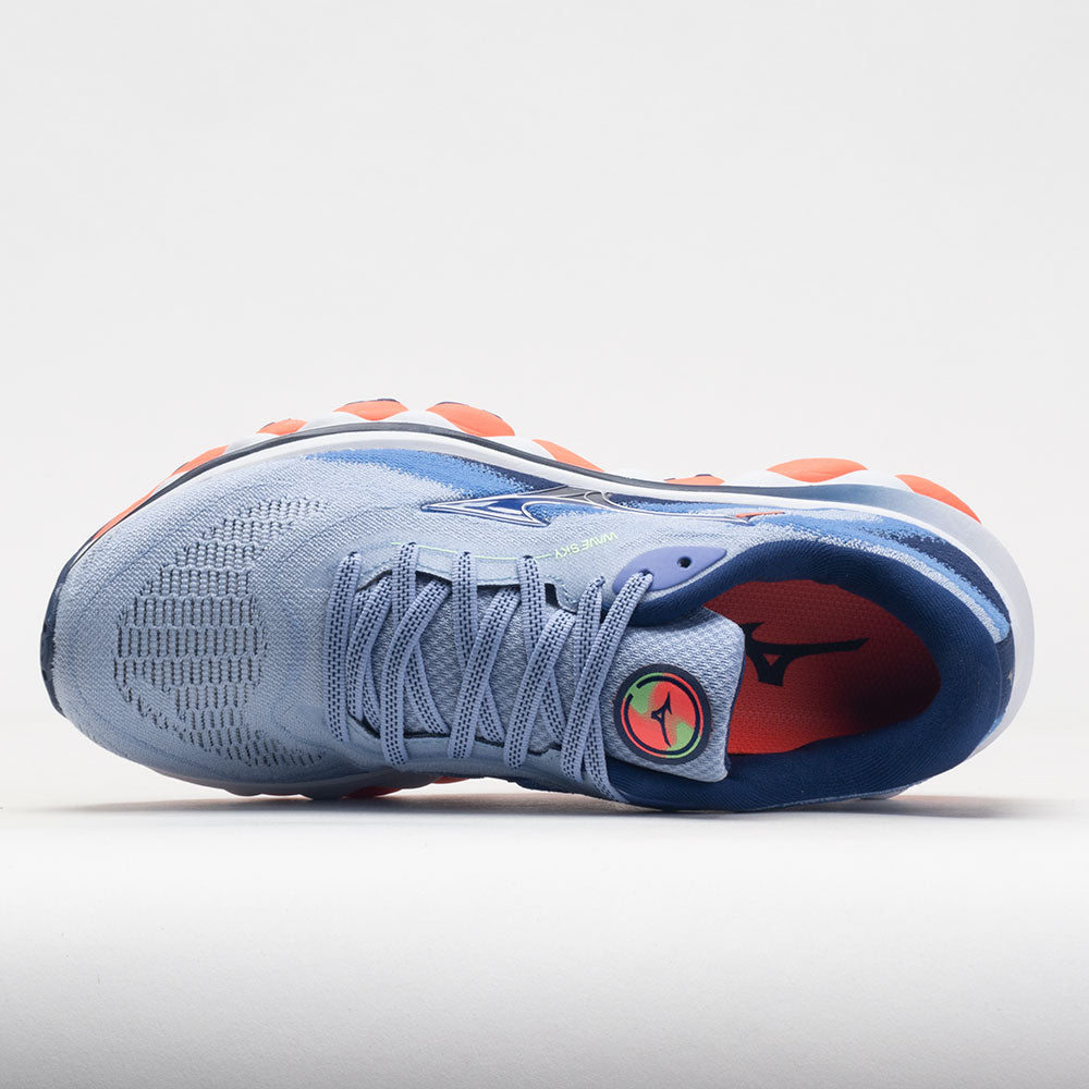 Mizuno Wave Sky 7 Women's  Blue Heron/Silver