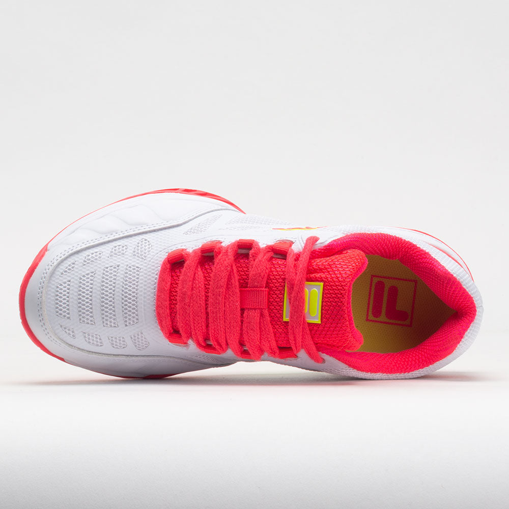 Fila Axilus 2 Energized Junior  White/Diva Pink/Safety Yellow