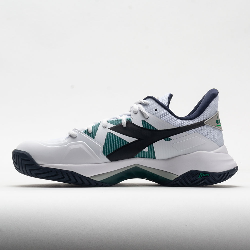 Diadora B.Icon 2 AG Men's  White/Black/Blue Corsair
